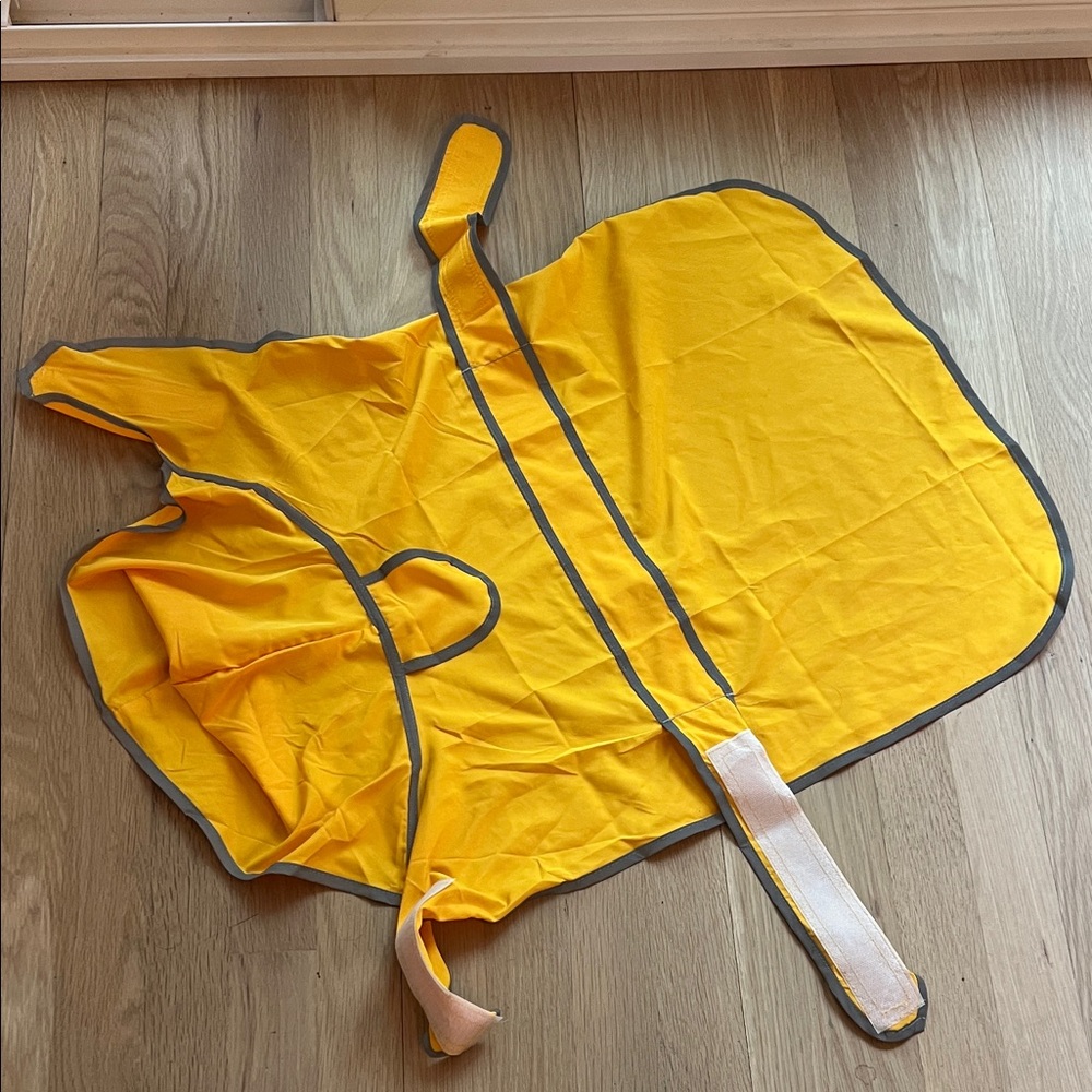 Yellow Reflective Dog Rain Coat with Hood☔️